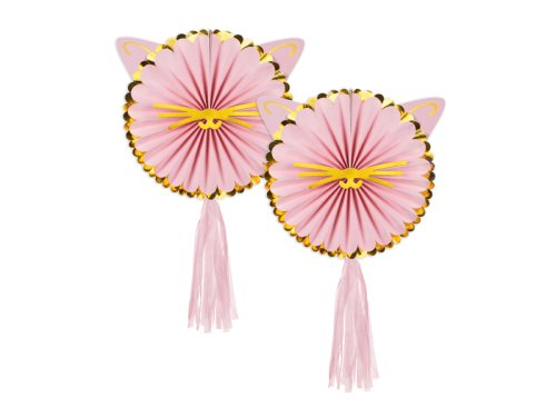 Decorative Rosettes Kitty, 26 cm, mix (1 pkt / 2 pc.) Decorative Rosettes Kitty, 26 cm, mix (1 pkt / 2 pc.)