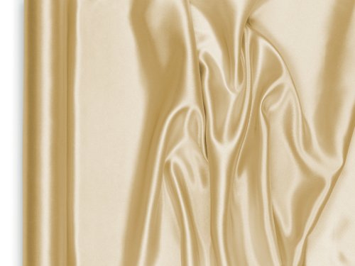 Satin Plain, gold, 0.48 x 9m Satin Plain, gold, 0.48 x 9m