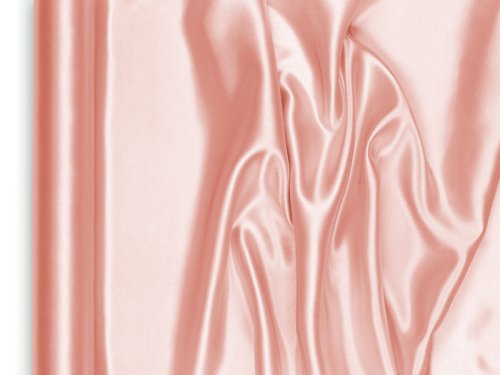 Satin Plain, peach, 0.48 x 9m Satin Plain, peach, 0.48 x 9m