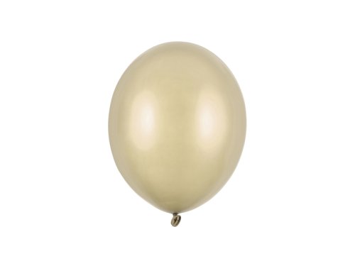 Strong Balloons 23 cm, Metallic Cold Gold (1 pkt / 100 pc.) Strong Balloons 23 cm, Metallic Cold Gold (1 pkt / 100 pc.)