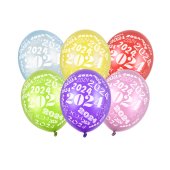 Balloons 30cm, 2024, Metallic mix (1 pkt / 50 pc.)