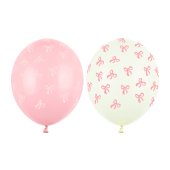Balloons 30 cm, Bows, mix (1 pkt / 50 pc.)