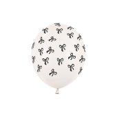 Balloons 30 cm, Bows, Pastel Off-white (1 pkt / 50 pc.)