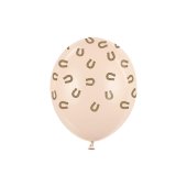 Balloons 30 cm, Horseshoes, Pastel Alabaster (1 pkt / 6 pc.)