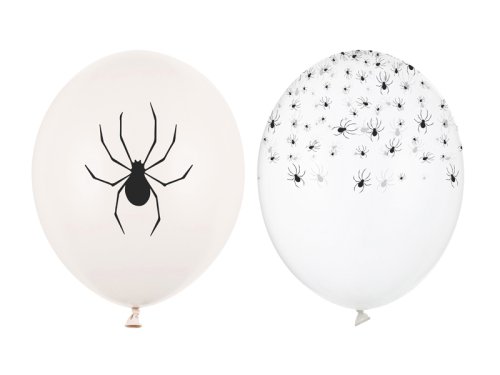 Balloons 30 cm, Spiders, mix (1 pkt / 50 pc.) Balloons 30 cm, Spiders, mix (1 pkt / 50 pc.)