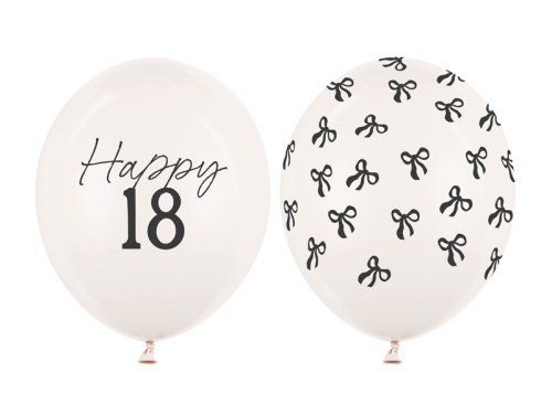 Balloons 30 cm, 18, Pastel Off-white (1 pkt / 50 pc.) Balloons 30 cm, 18, Pastel Off-white (1 pkt / 50 pc.)