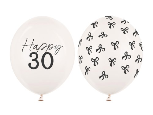 Balloons 30 cm, 30, Pastel Off-white (1 pkt / 50 pc.) Balloons 30 cm, 30, Pastel Off-white (1 pkt / 50 pc.)