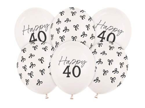 Balloons 30 cm, 40, Pastel Off-white (1 pkt / 6 pc.) Balloons 30 cm, 40, Pastel Off-white (1 pkt / 6 pc.)