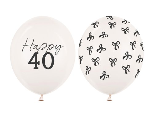 Balloons 30 cm, 40, Pastel Off-white (1 pkt / 50 pc.) Balloons 30 cm, 40, Pastel Off-white (1 pkt / 50 pc.)