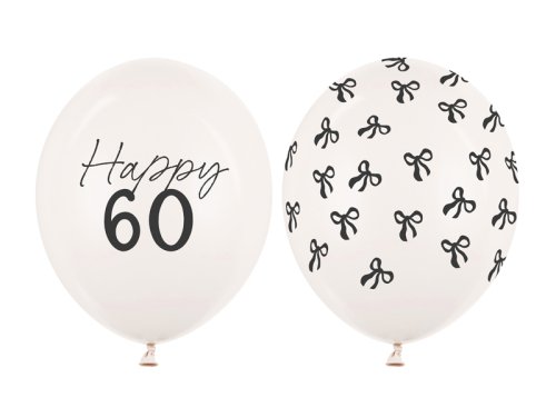 Balloons 30 cm, 60, Pastel Off-white (1 pkt / 50 pc.) Balloons 30 cm, 60, Pastel Off-white (1 pkt / 50 pc.)
