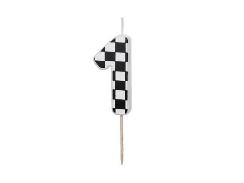 Birthday candle Number 1, 5.5 cm, mix Birthday candle Number 1, 5.5 cm, mix
