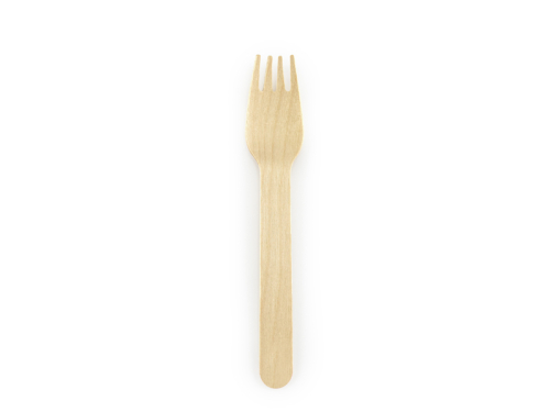 Wooden forks, 15.5cm (1 pkt / 100 pc.) Wooden forks, 15.5cm (1 pkt / 100 pc.)