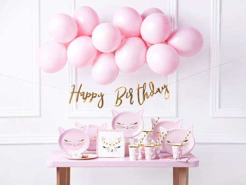 Party decorations set - Cat (1 pkt / 55 pc.) Party decorations set - Cat (1 pkt / 55 pc.)
