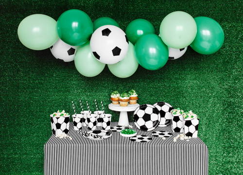 Party decorations set - Football, mix (1 pkt / 60 pc.) Party decorations set - Football, mix (1 pkt / 60 pc.)