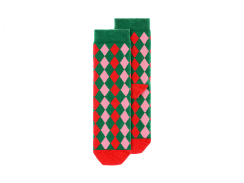 Socks Rhombus, mix, 31-34 Socks Rhombus, mix, 31-34