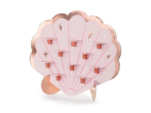 Shot wall Seashell, 43x38 cm, pink Shot wall Seashell, 43x38 cm, pink
