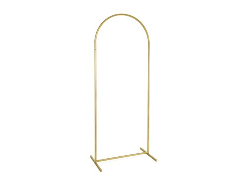 Backdrop stand, maxi arch, gold, 80x200 cm