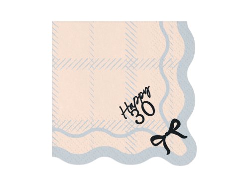 Happy 30 Napkins, 33x33 cm, mix (1 pkt / 12 pc.) Happy 30 Napkins, 33x33 cm, mix (1 pkt / 12 pc.)