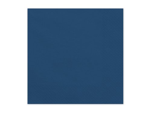 Paper Napkins, dark blue, 33x33 cm (1 pkt / 6 pc.)