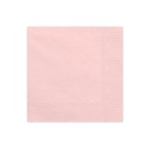 Paper Napkins, light pink, 33x33 cm (1 pkt / 20 pc.)