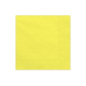Paper Napkins, yellow, 33x33 cm (1 pkt / 20 pc.)