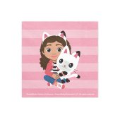 Napkins Gabby's Dollhouse, 33 x 33, mix (1 pkt / 20 pc.)