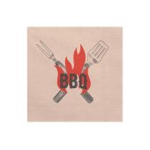 BBQ napkins, 33x33 cm, mix (1 pkt / 20 pc.)