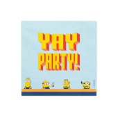 Napkins Minions, 33x33 cm, mix (1 pkt / 20 pc.)