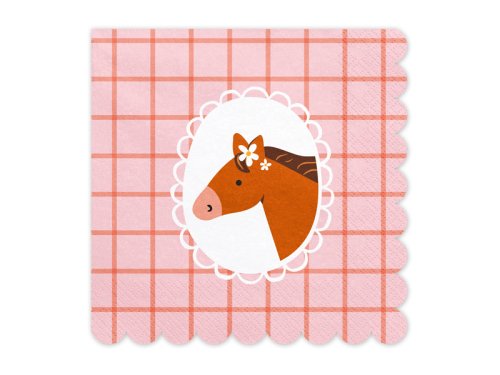 Horse Napkins, 33x33 cm, mix (1 pkt / 12 pc.) Horse Napkins, 33x33 cm, mix (1 pkt / 12 pc.)