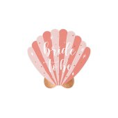Napkins Seashell Bride to be, pink, 13.5x13 cm (1 pkt / 20 pc.)