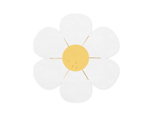 Napkins Daisy, 16x16.5 cm, mix (1 pkt / 12 pc.) Napkins Daisy, 16x16.5 cm, mix (1 pkt / 12 pc.)