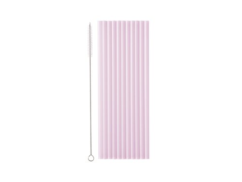 Plastic straws, 23 cm, violet (1 pkt / 12 pc.) Plastic straws, 23 cm, violet (1 pkt / 12 pc.)