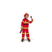Fireman costume with accessories, for a child, size 96-116