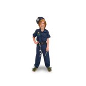 Policeman costume with accessories, for a child, size 96-116