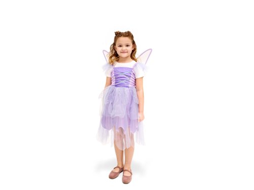 Fairy costume with wings, for a child, size 116-128