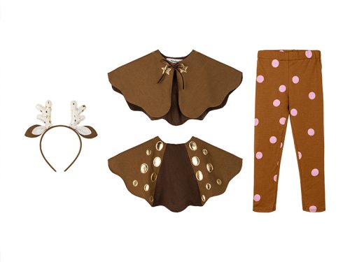 Costume for a girl - Roe deer, mix Costume for a girl - Roe deer, mix