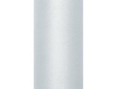 Tulle Plain, grey, 0.5 x 9m Tulle Plain, grey, 0.5 x 9m