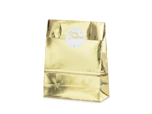 Gift bags, gold, 18.5x28.5x8cm (1 pkt / 3 pc.) Gift bags, gold, 18.5x28.5x8cm (1 pkt / 3 pc.)