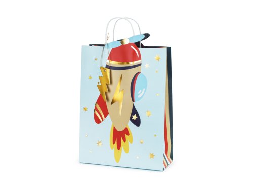 Gift bag Airplane, 10x35.5x24 cm, mix Gift bag Airplane, 10x35.5x24 cm, mix