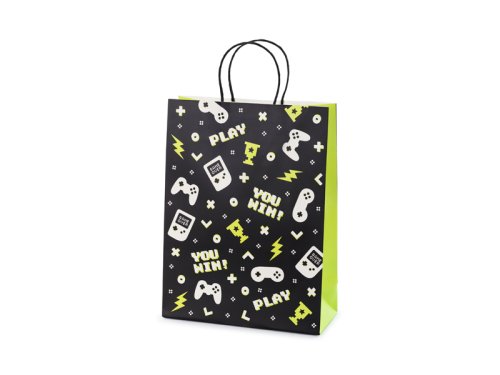 Gift bag Gamepads, 10x24x32 cm, mix Gift bag Gamepads, 10x24x32 cm, mix
