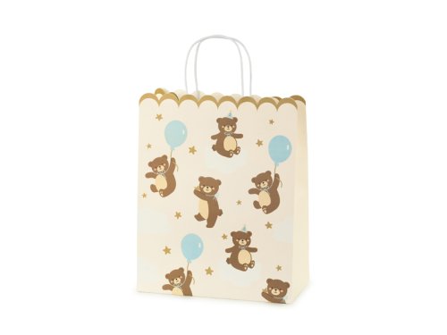 Gift bag Teddy bears, mix, 26x32.5x13 cm Gift bag Teddy bears, mix, 26x32.5x13 cm