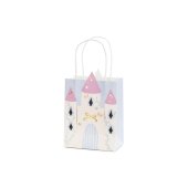 Gift bag Castle, 14 x 8 x 20 cm, mix