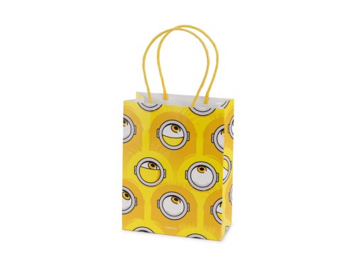 GIft bags Minions, 12x15.5x6 cm, yellow (1 pkt / 6 pc.) GIft bags Minions, 12x15.5x6 cm, yellow (1 pkt / 6 pc.)