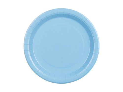 Paper Plates, light blue, 23 cm (1 pkt / 6 pc.) Paper Plates, light blue, 23 cm (1 pkt / 6 pc.)