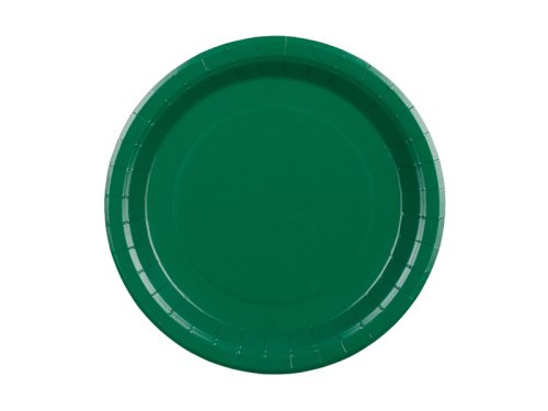 Paper Plates, dark green, 23 cm (1 pkt / 6 pc.) Paper Plates, dark green, 23 cm (1 pkt / 6 pc.)