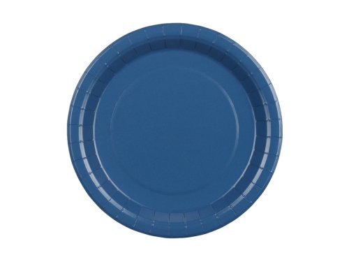 Paper Plates, dark blue, 23 cm (1 pkt / 6 pc.) Paper Plates, dark blue, 23 cm (1 pkt / 6 pc.)