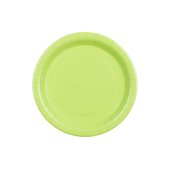 Paper Plates, light green, 23 cm (1 pkt / 6 pc.)
