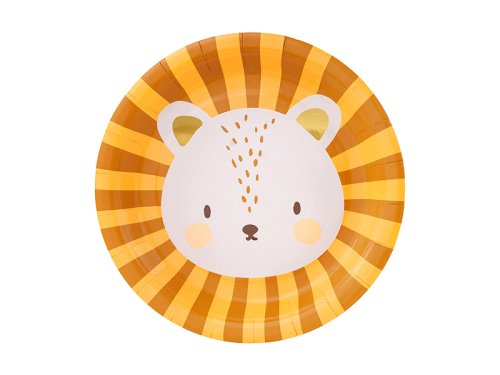 Plates Leo, mix, 18 cm (1 pkt / 6 pc.) Plates Leo, mix, 18 cm (1 pkt / 6 pc.)