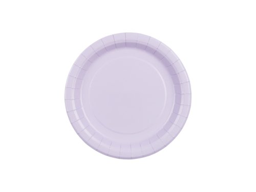 Paper Plates, lavender, 18 cm (1 pkt / 6 pc.) Paper Plates, lavender, 18 cm (1 pkt / 6 pc.)