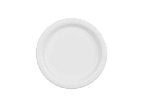 Paper Plates, white, 18 cm (1 pkt / 6 pc.) Paper Plates, white, 18 cm (1 pkt / 6 pc.)
